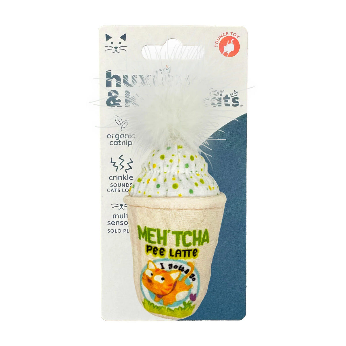 Huxley & Kent - Cat Toy Meh'tcha Pee Latte