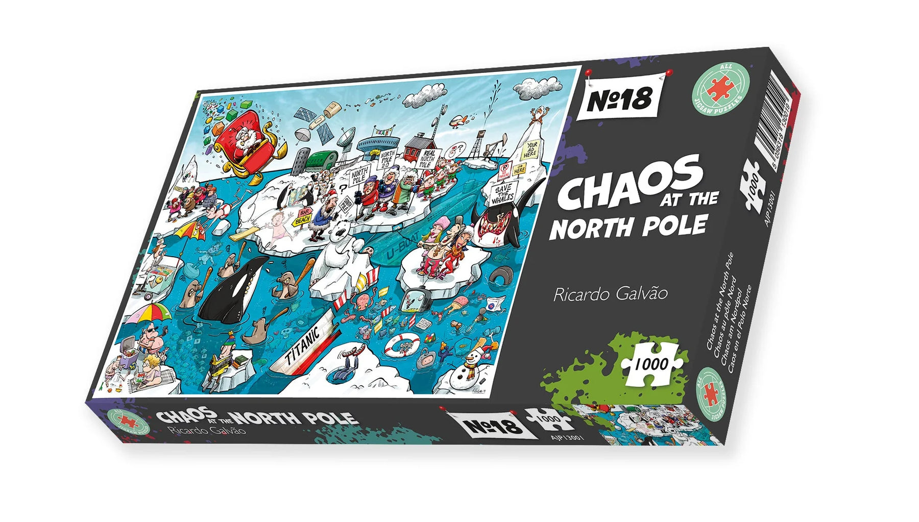All Jigsaw Puzzles - Chaos at the North Pole Puzzle
