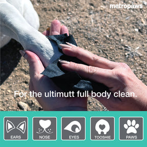 Metropaws - Metrowipes Charcoal & Peppermint