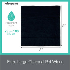 Metropaws - Metrowipes Charcoal & Peppermint
