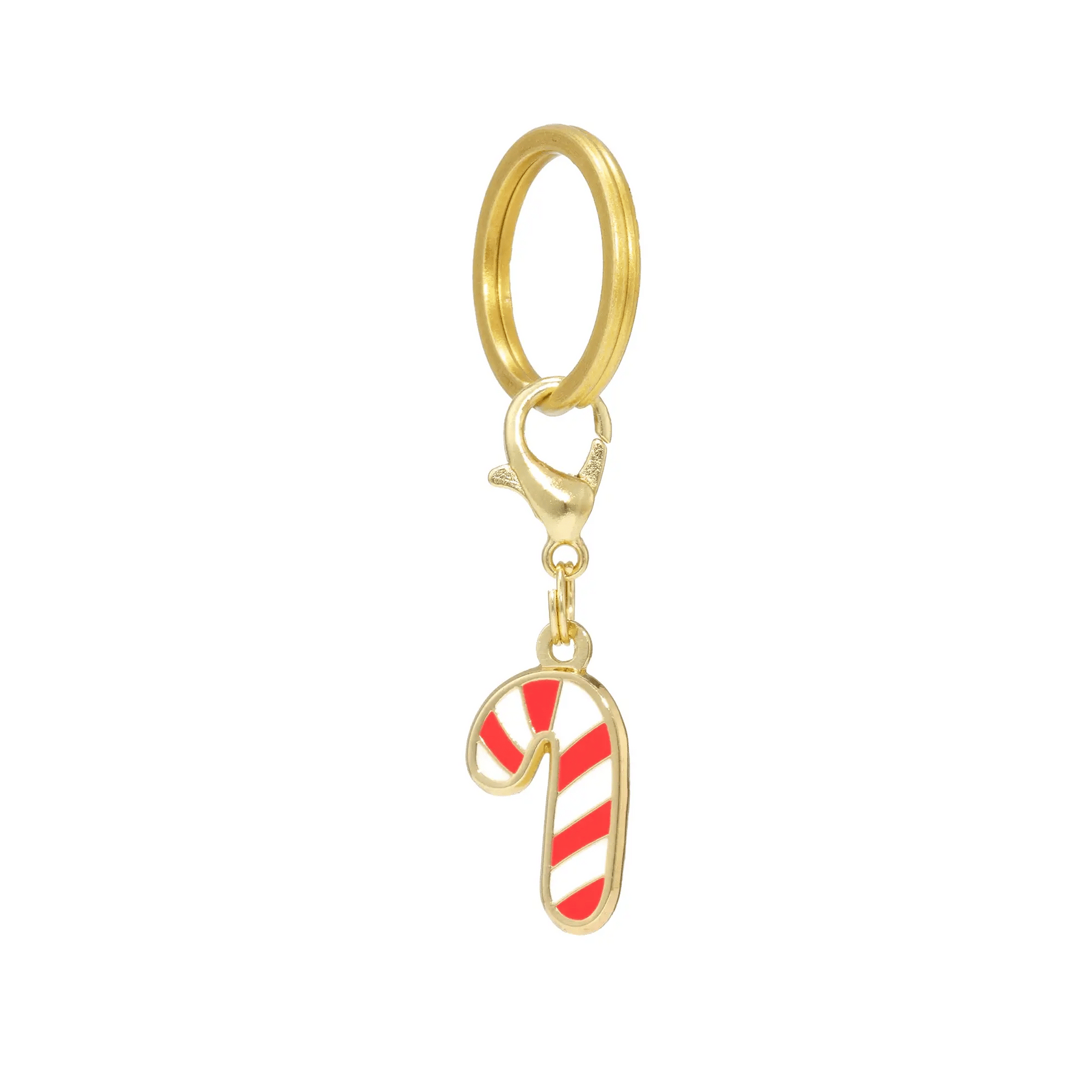 The Foggy Dog - Collar Charm Candy Cane