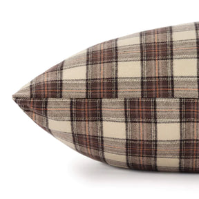 The Foggy Dog - Dog Bed Chestnut Plaid Flannel