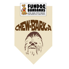 FunDog Bandanas - Dog Bandana Chew-Bark-A