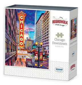 Boardwalk Puzzle Company - Puzzle Chicago Downtown