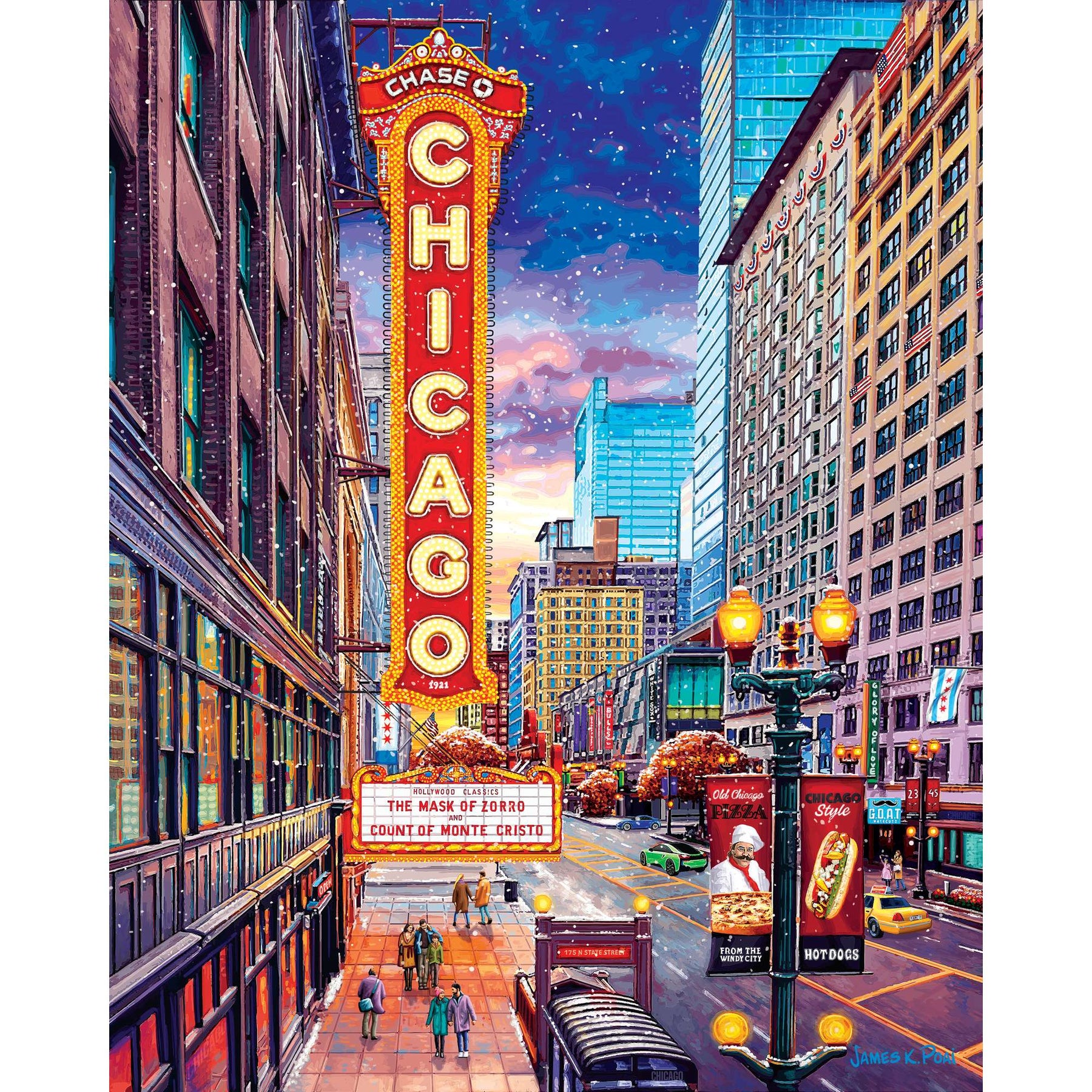 Boardwalk Puzzle Company - Puzzle Chicago Downtown