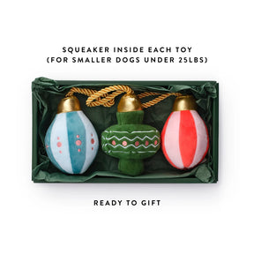 The Foggy Dog - Dog Toy Set Christmas Ornaments