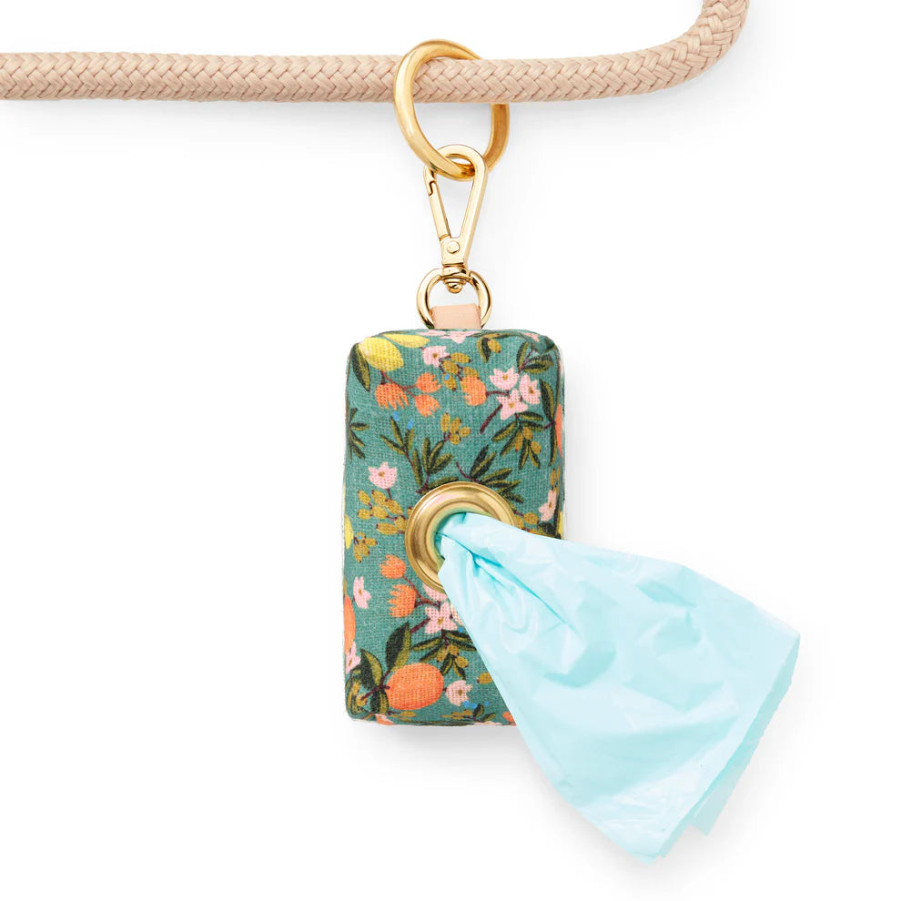 The Foggy Dog - Waste Bag Dispenser - Citrus Floral Rifle Paper Co. x TFD