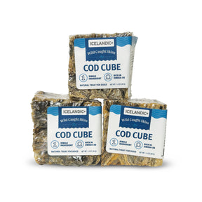 Icelandic+ Cod Cube Wild Caught Skins