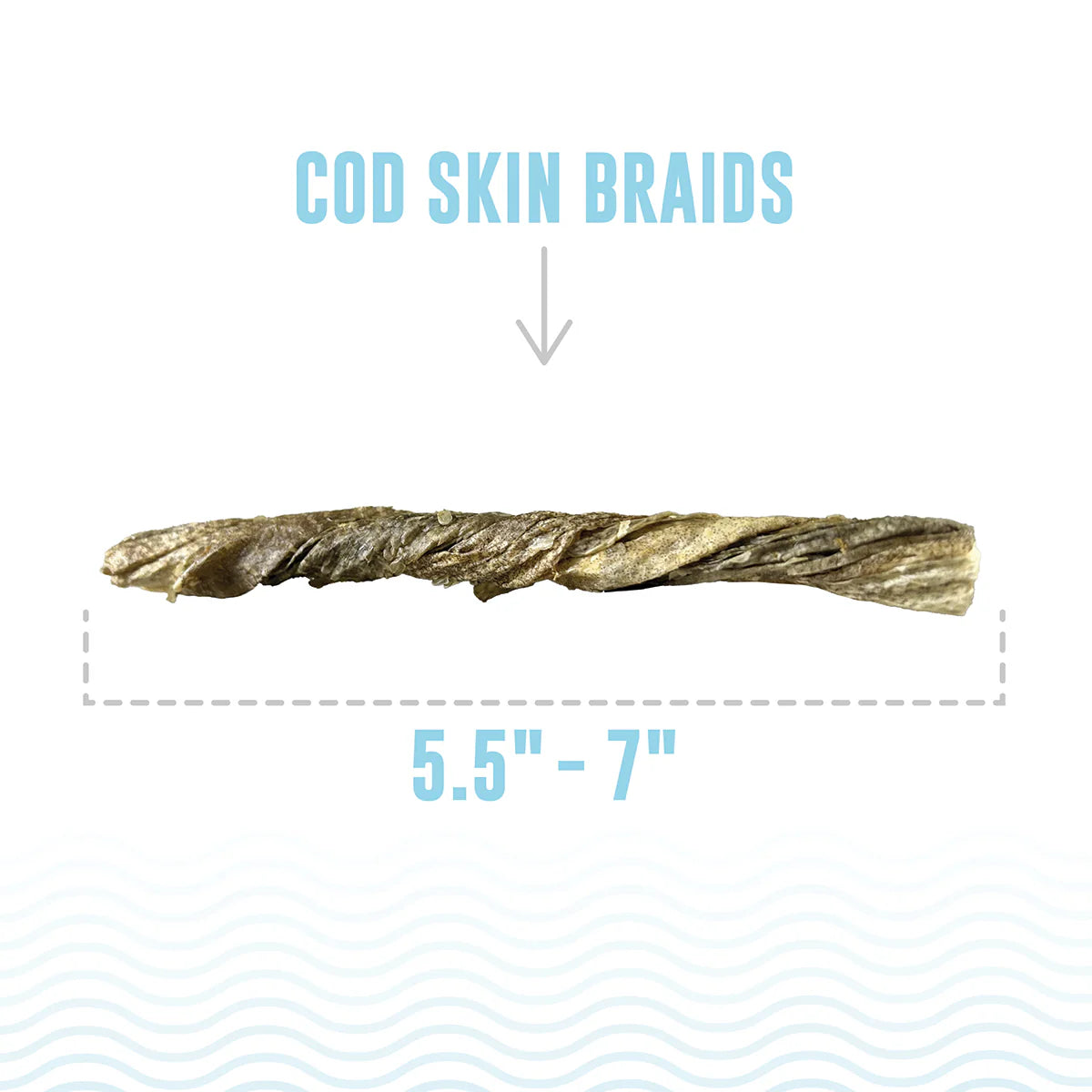 Icelandic+ Cod Skin Braids Hand Wrapped