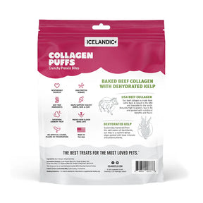 Icelandic+ Collagen Puffs Baked Beef Collagen With Dehydrated Kelp