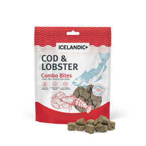 Icelandic+ Combo Bites Cod & Salmon Pure Fish Treats For Dogs