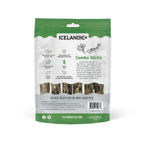 Icelandic+ Combo Sticks Cod & Spinach Pure Fish Treats For Dogs
