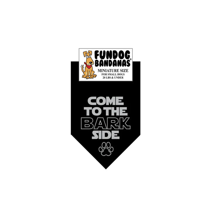 FunDog Bandanas - Dog Bandana Come to the BARK Side