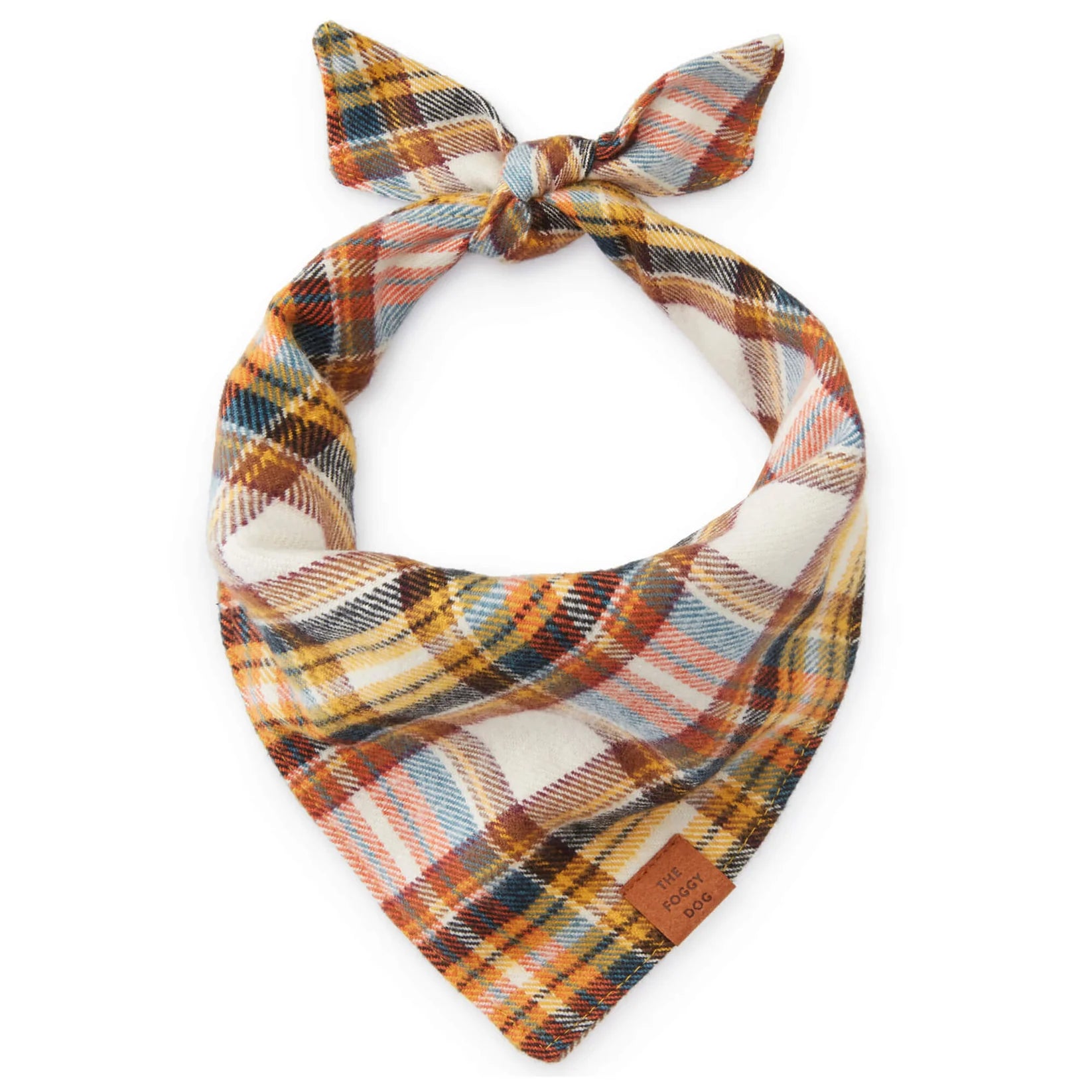 The Foggy Dog - Bandana Dog Cornucopia Plaid Flannel