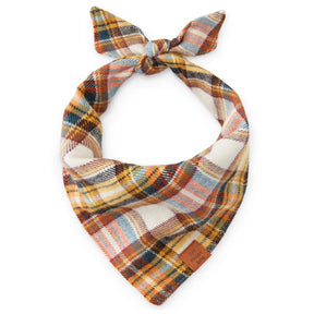 The Foggy Dog - Bandana Dog Cornucopia Plaid Flannel