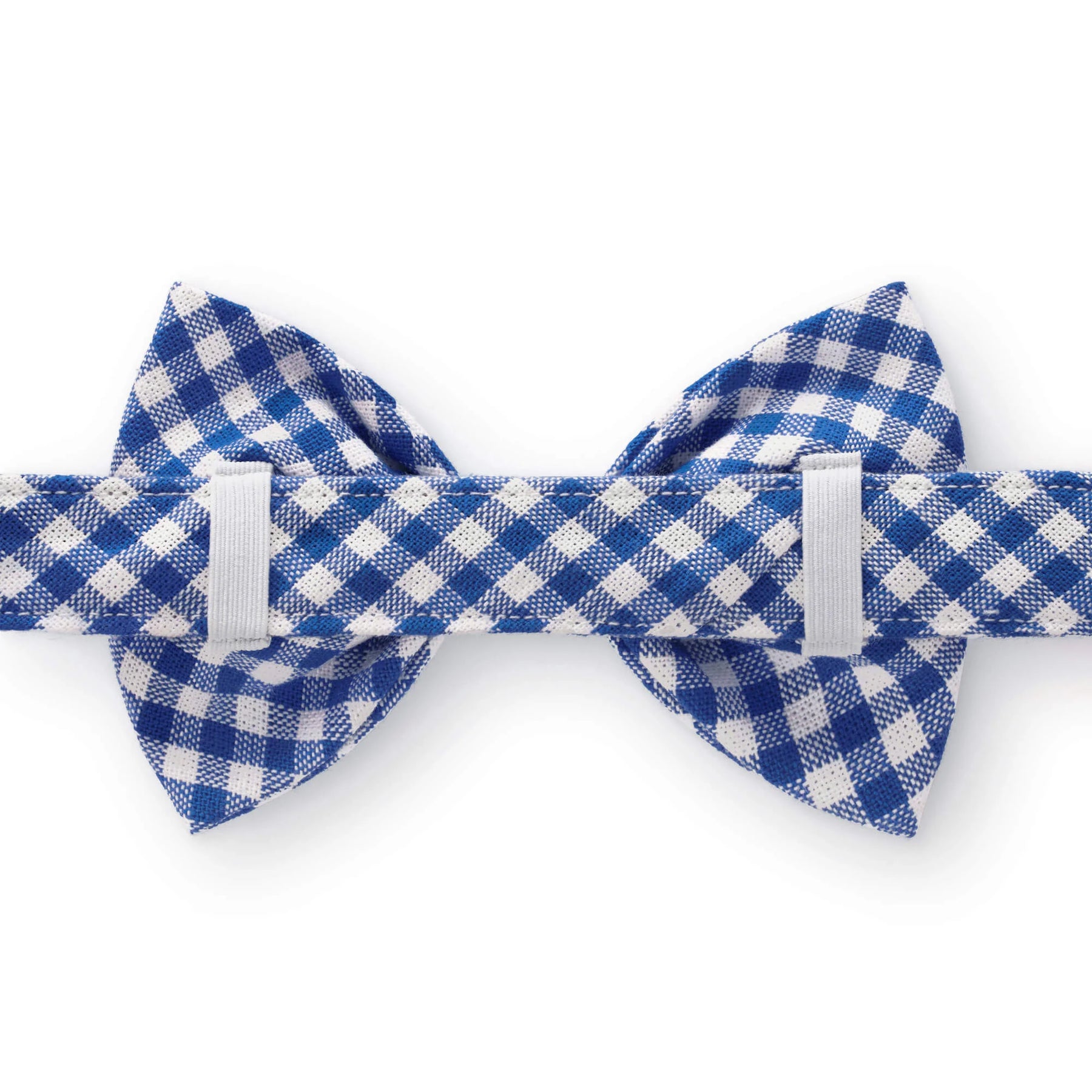 The Foggy Dog - Dog Bow Tie Lake Blue Gingham