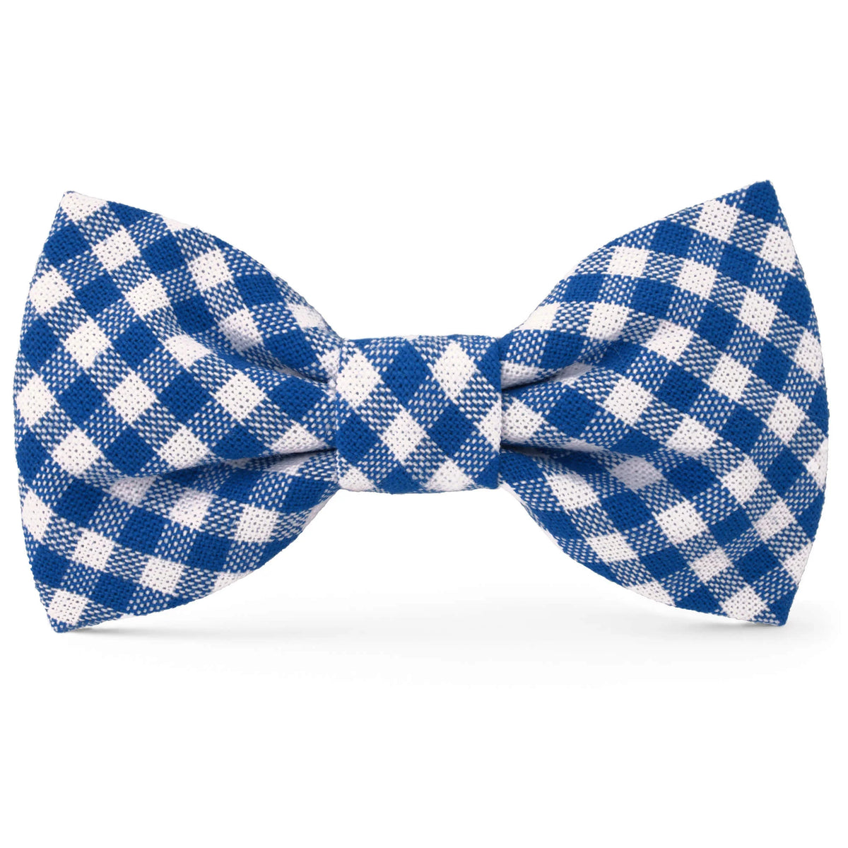 The Foggy Dog - Dog Bow Tie Lake Blue Gingham