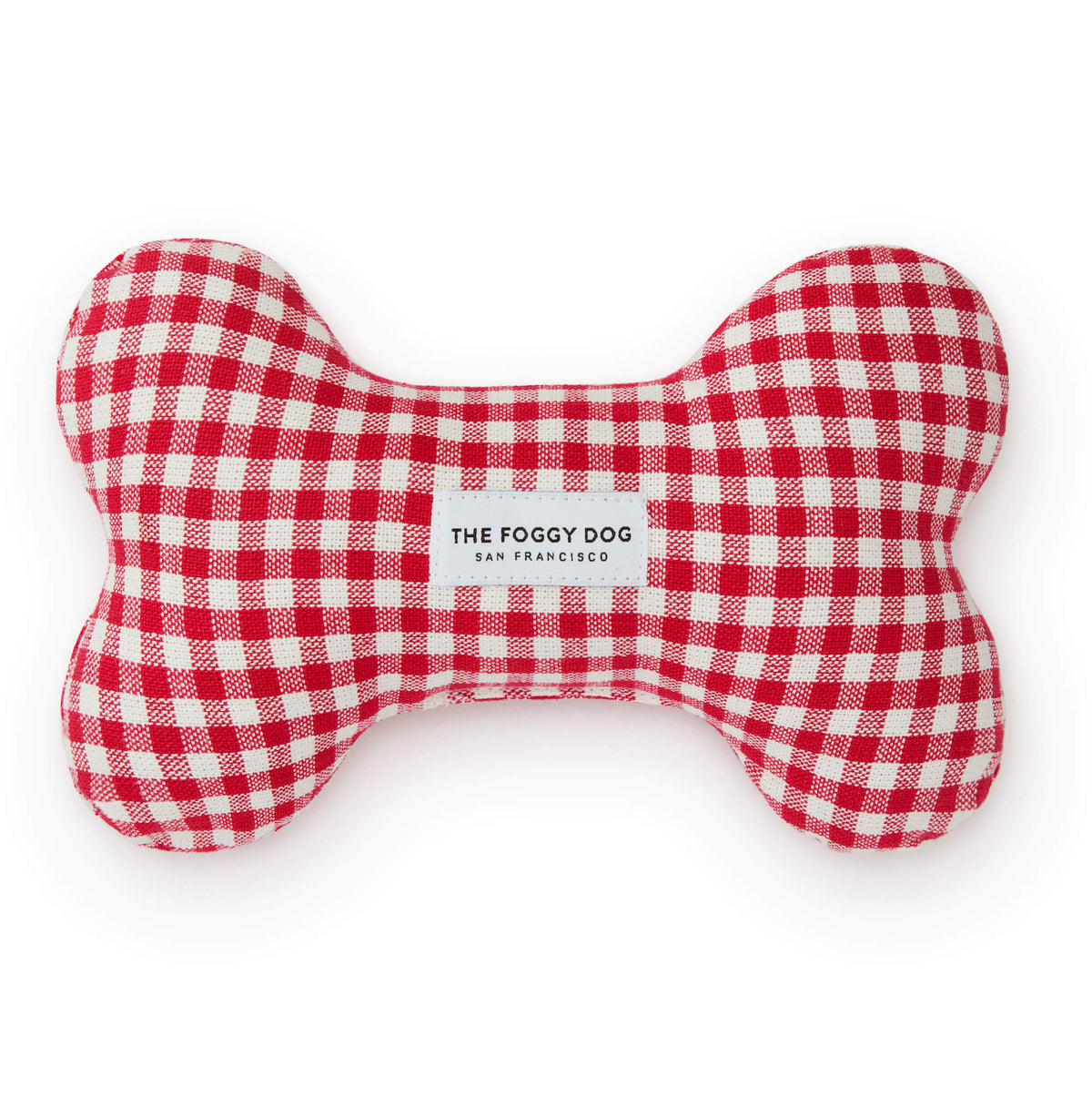 The Foggy Dog - Dog Toy Red Gingham