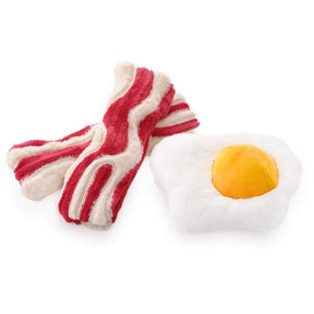 The Foggy Dog - Dog Toy 2 Pc Bacon & Egg