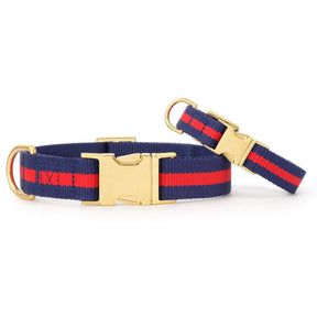 The Foggy Dog - Dog Collar Mariner Striped