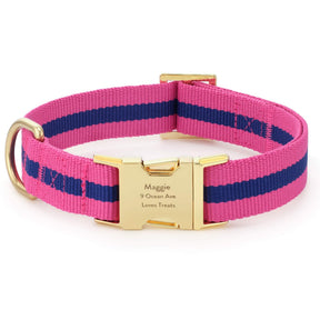 The Foggy Dog - Dog Collar Sloane Striped