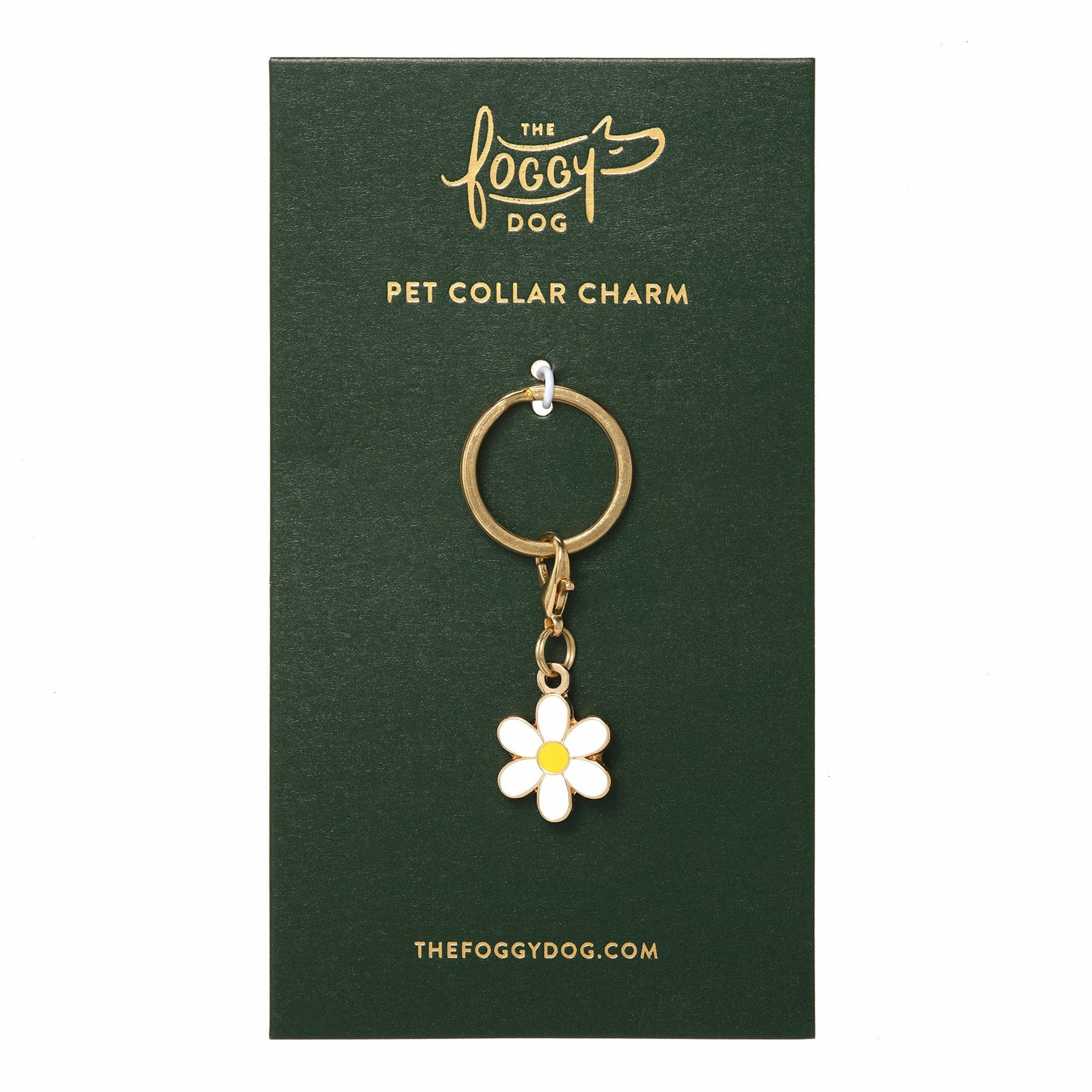 The Foggy Dog - Collar Charm Daisy