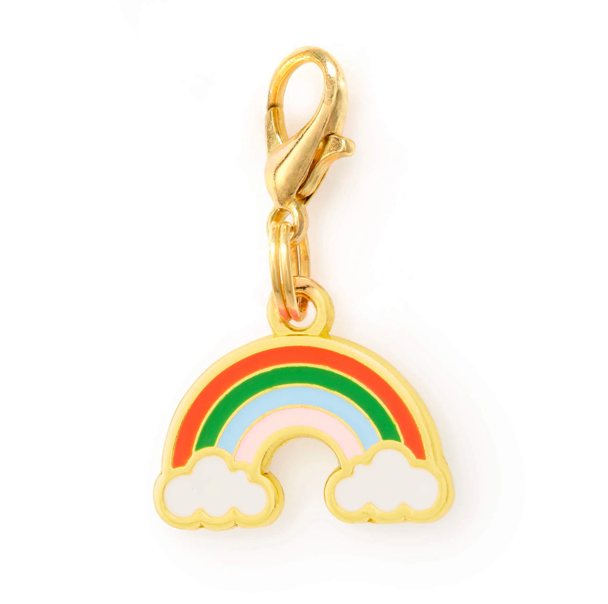 The Foggy Dog - Collar Charm Rainbow