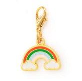 The Foggy Dog - Collar Charm Rainbow