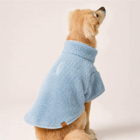 The Foggy Dog - Dog Jacket Cornflower Blue Quarter-Zip