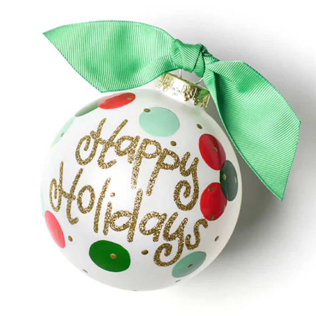 Coton Colors - Ornament Dots Happy Holidays