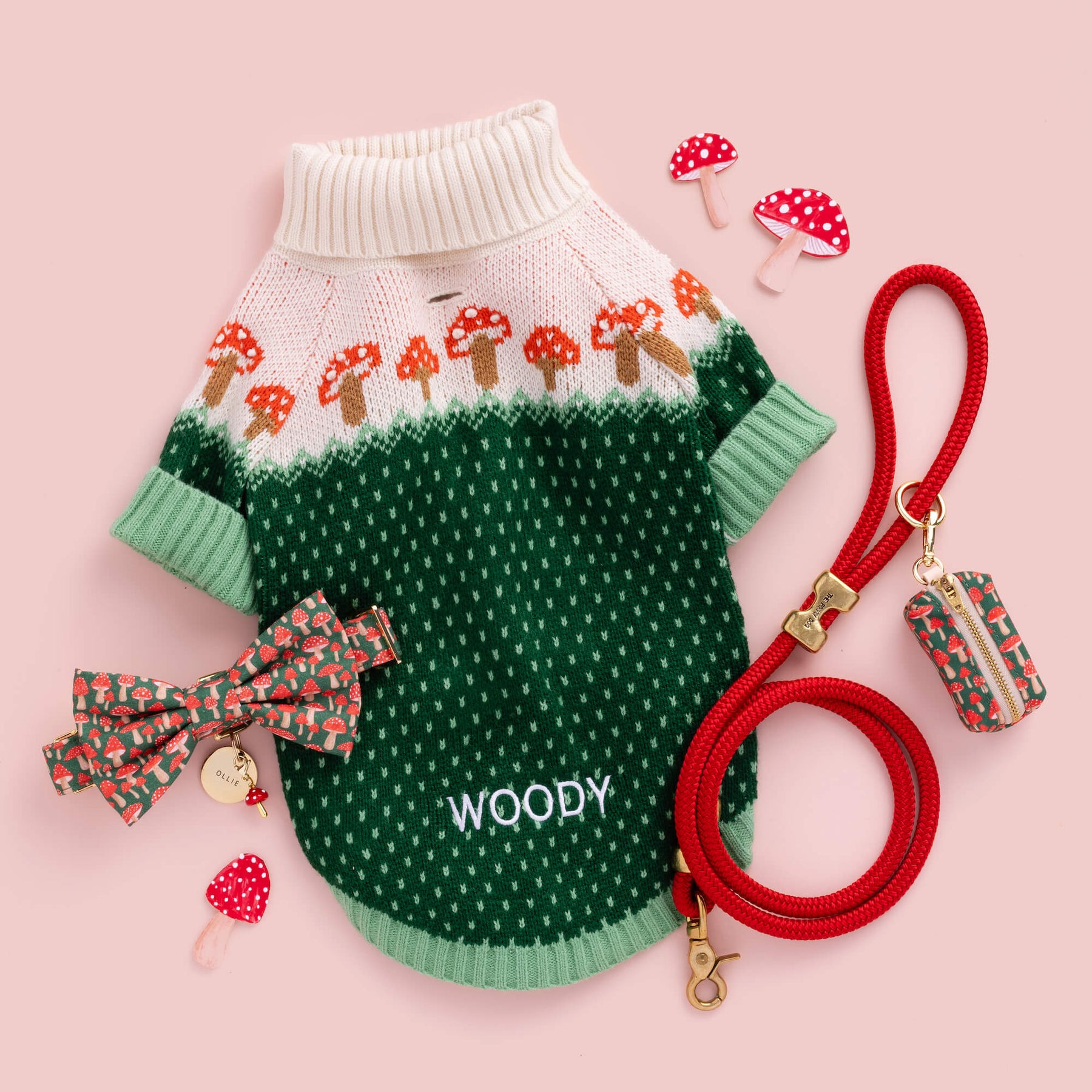 Foggy Dog - Dog Sweater Toadstool - Southern Agriculture 