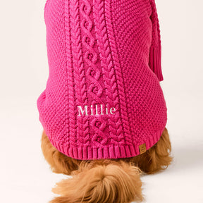 Foggy Dog - Dog Sweater Hot Pink - Southern Agriculture 