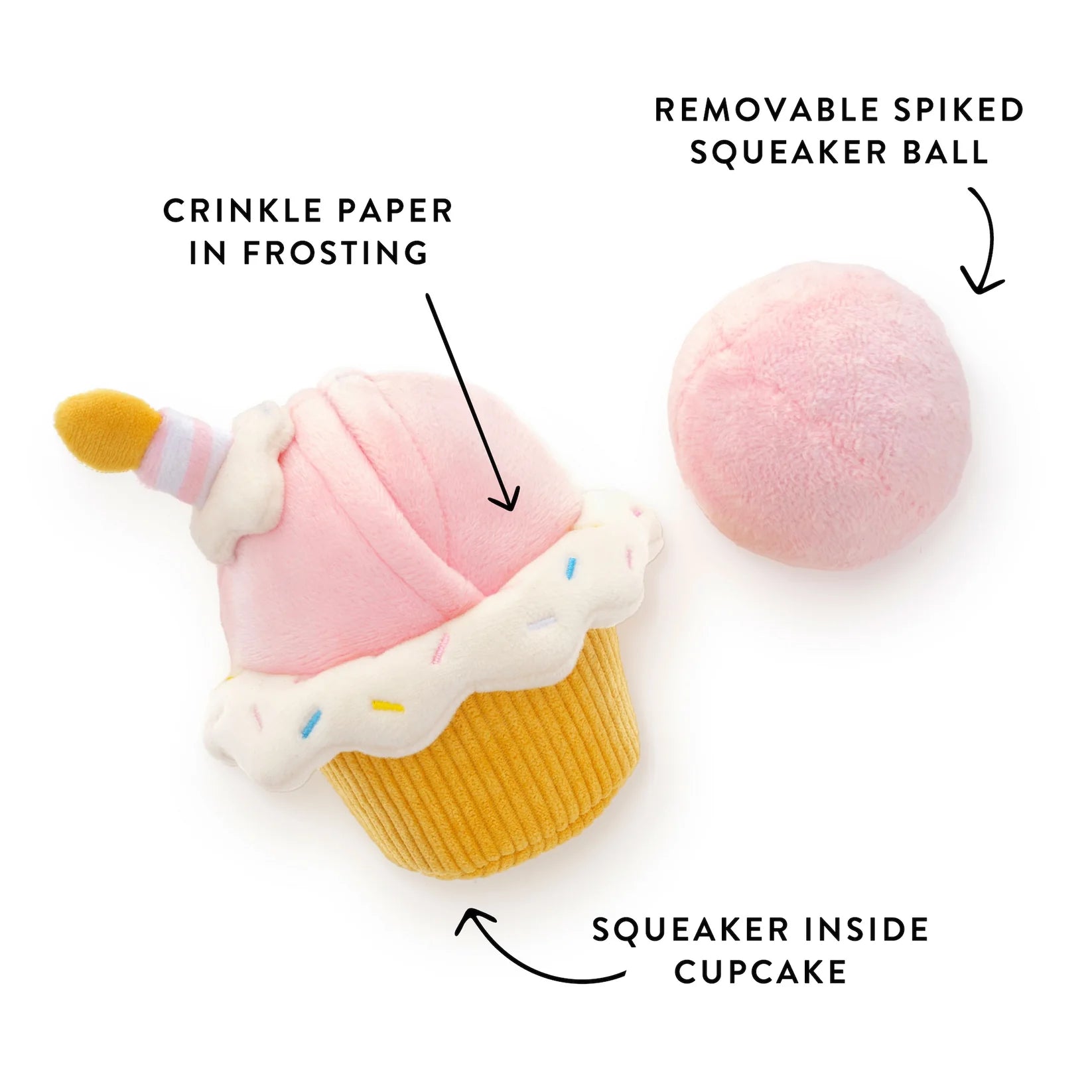 The Foggy Dog - Dog Toy Cupcake Interactive Snuffle