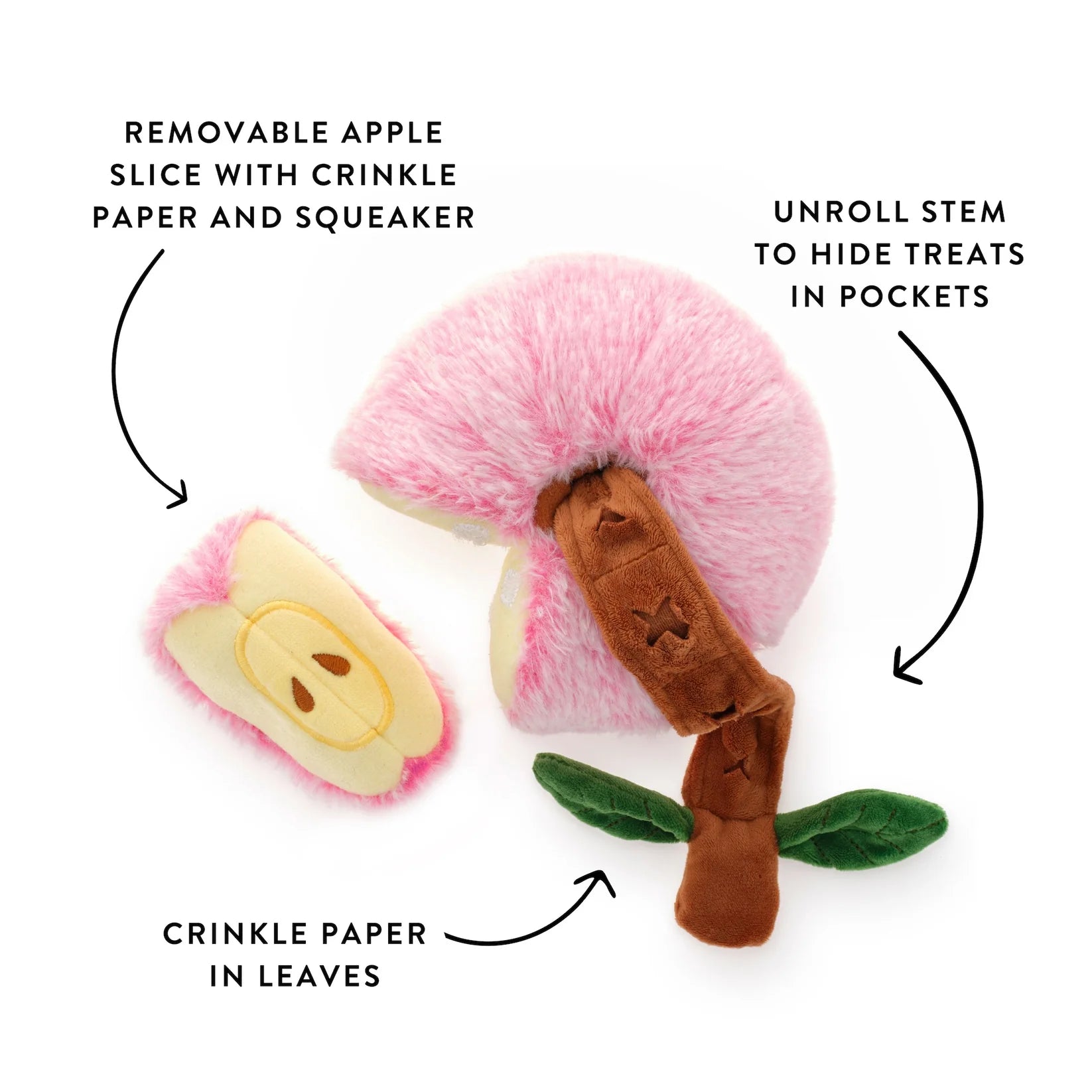 The Foggy Dog - Dog Toy Apple Interactive Snuffle
