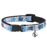 Buckle Down - Cat Collar Breakaway with Bell, Baby Stitch