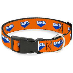 Buckle Down - Collar Nylon Adjustable Fanta