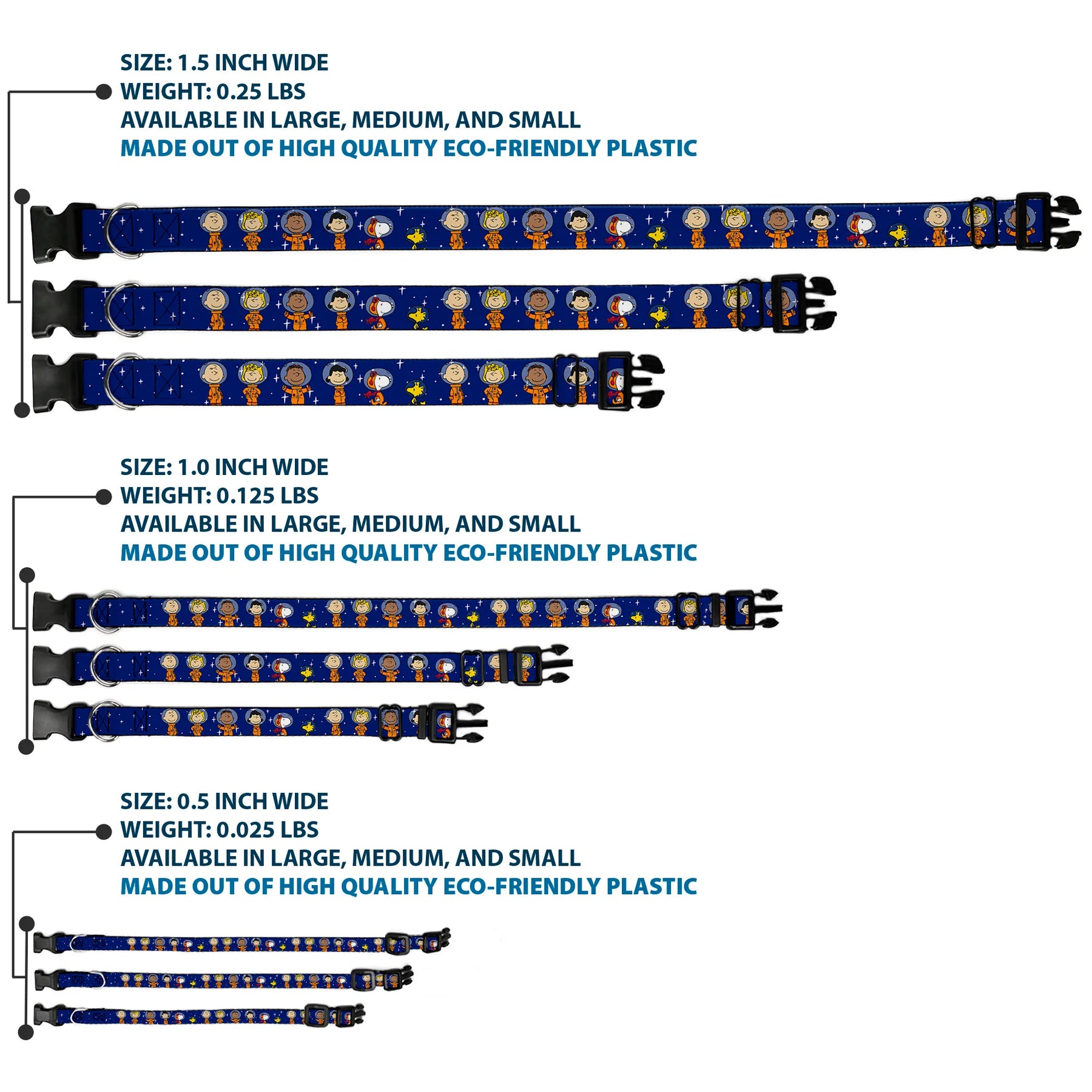 Buckle Down - Collar Nylon Adjustable Peanuts Gang