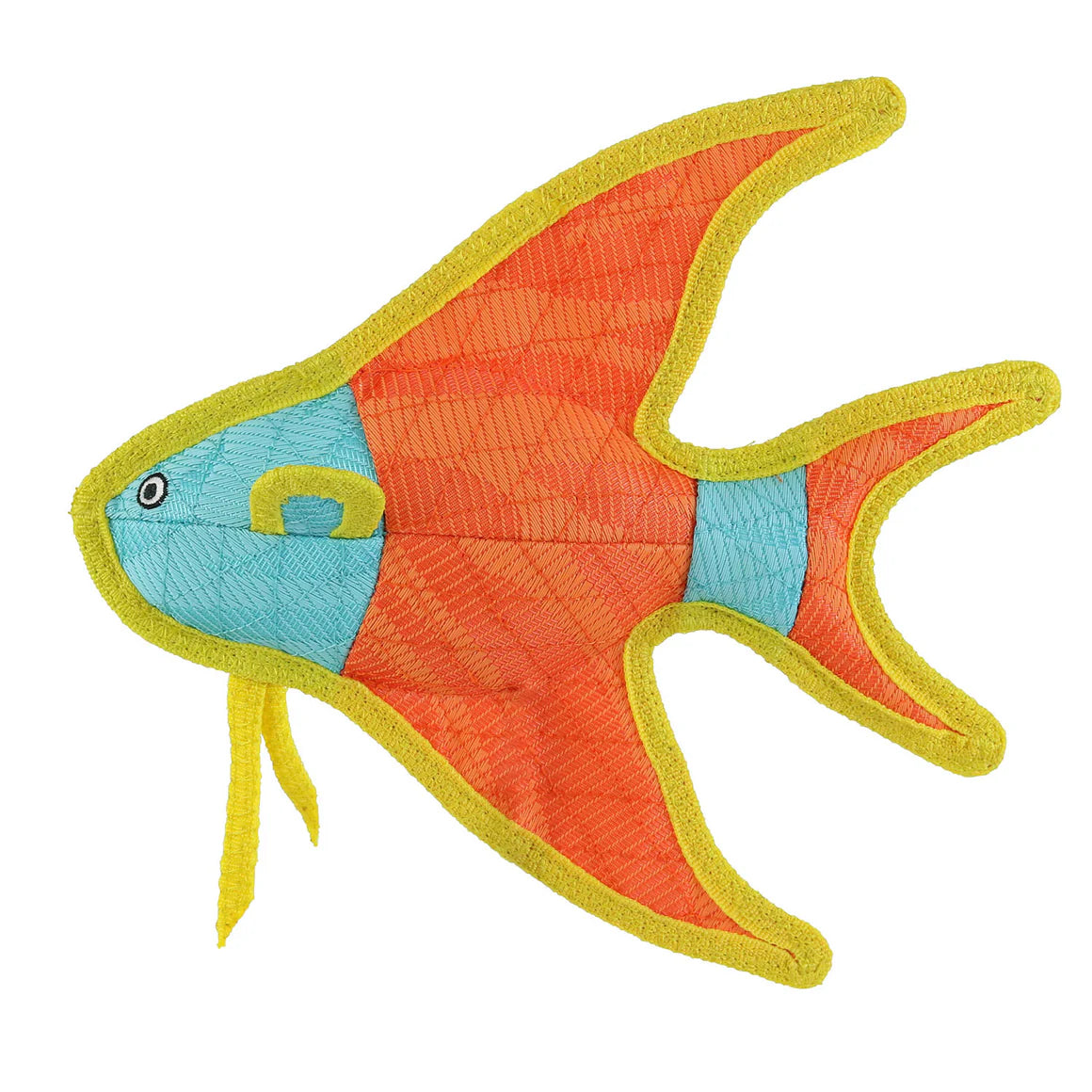 Tuffy Dog Toys - DuraForce Angel Fish Durable Squeak Toy
