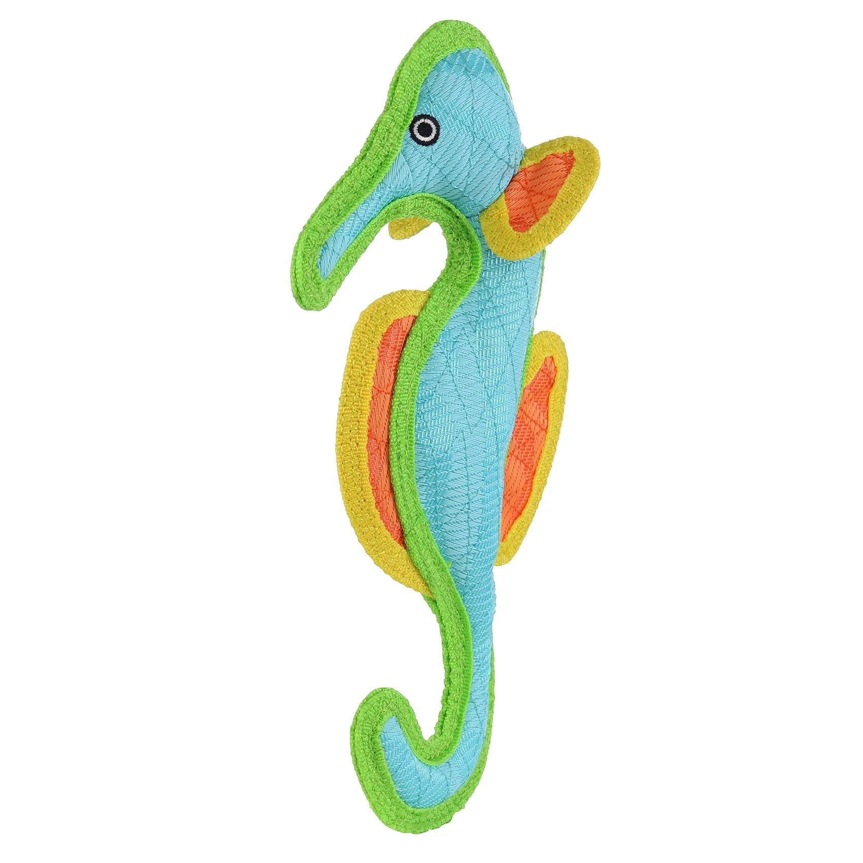 Tuffy Dog Toys - DuraForce Seahorse Squeak Toy