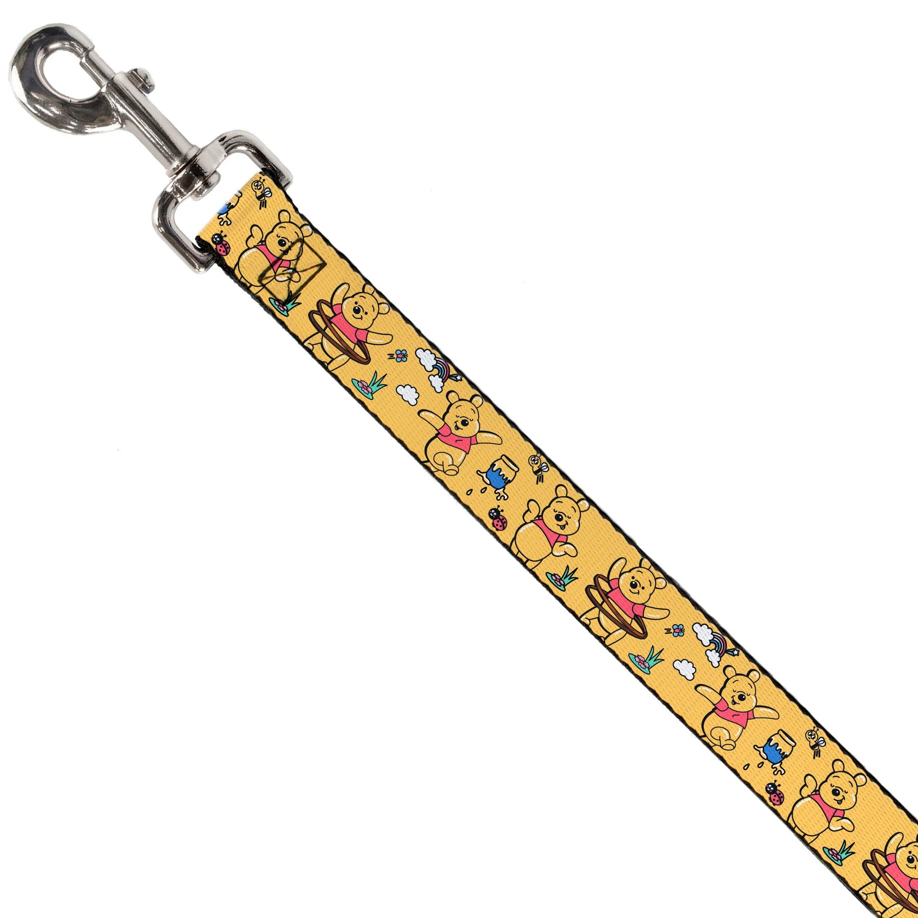 Buckle Down - Leash Nylon Winnie the Pooh Happy Poses