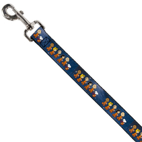 Buckle Down - Leash Nylon Peanuts Gang Astronauts