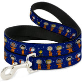 Buckle Down - Leash Nylon Peanuts Gang Astronauts Standing
