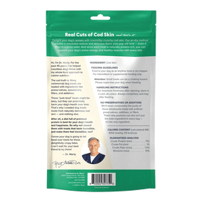 Dr Marty Cod Crispies Cod Skin	Chips Wild-Caught & Air-Dried