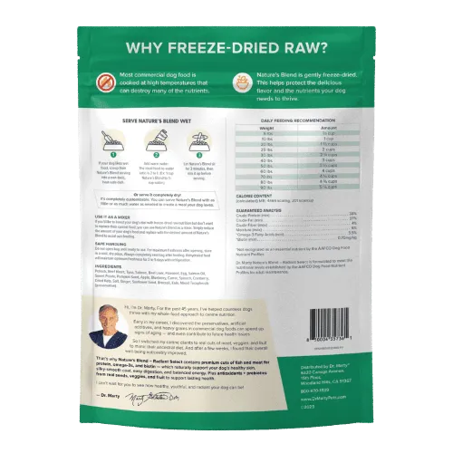 Dr Marty Radiant Select Freeze Dried Raw Complete Meal