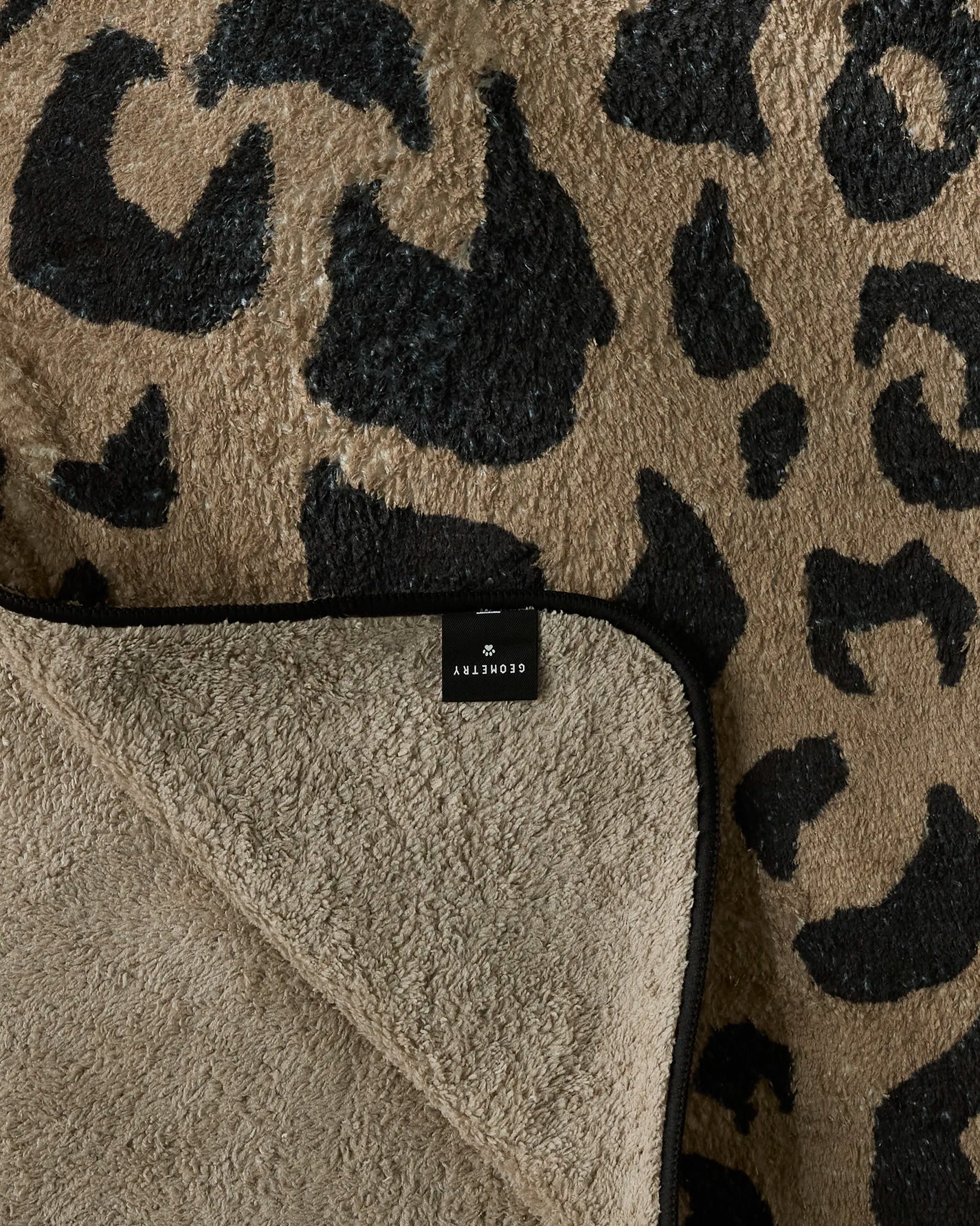 Geometry - Plush Towel Cheetah Hound