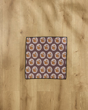 Geometry - Paw Towel Squirrels Brown