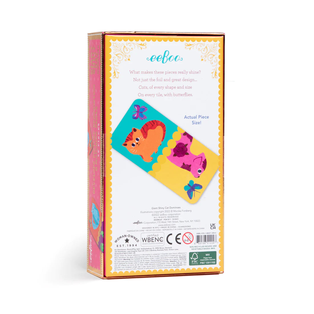 eeBoo - Dominoes Shiny Cat