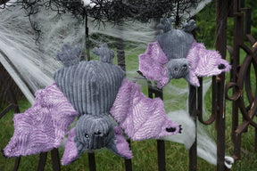 HuggleHounds - Boris Bat Corduroy & Glimmering Plush