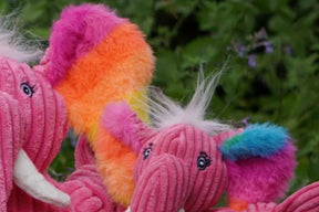 HuggleHounds - Rainbow Elephant Knottie
