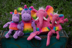 HuggleHounds - Rainbow Elephant Knottie